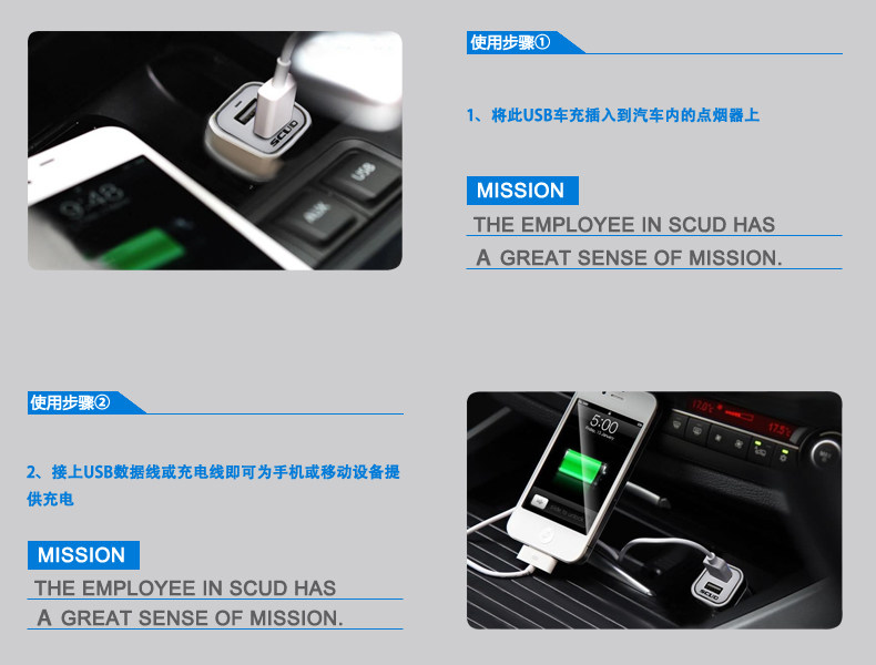 chargeur SCUD 2.1A, 2A - Ref 1300849 Image 33