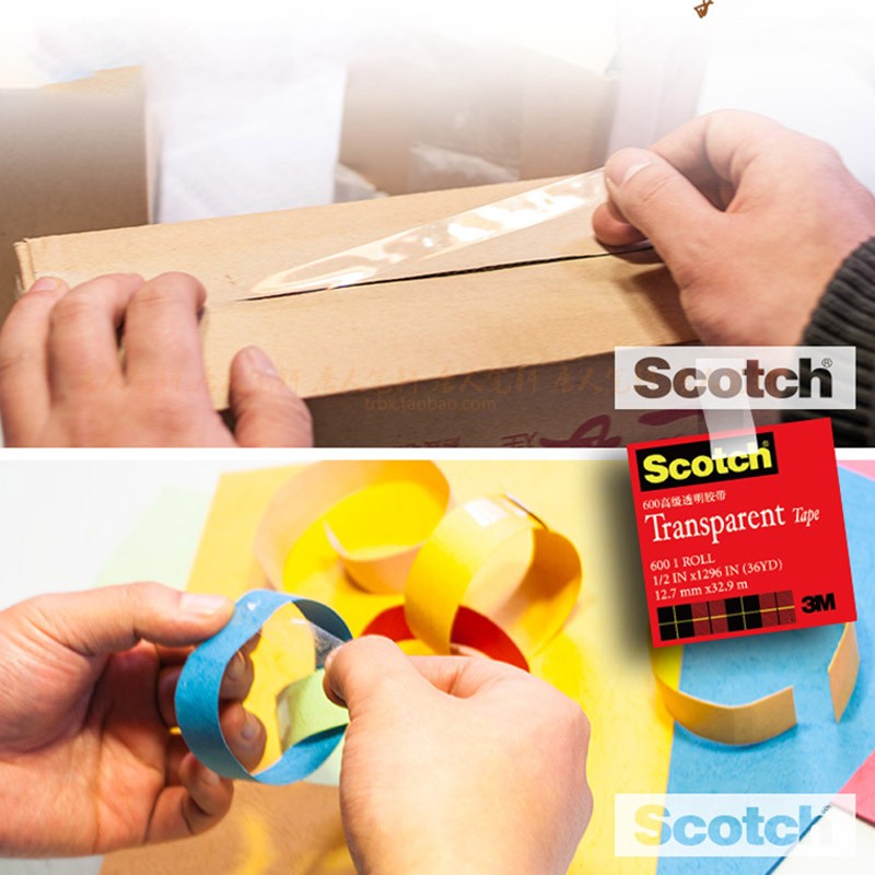 3M Siga Scotch Tape Transparent Tape 600 Bag Test Adhesion Test Adhesion Detection of Adhesion Detection of Adhesion Tape