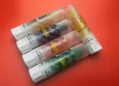 Bondo color jelly type solid glue stick Transparent tape stick Handmade glue 8g glue stick with fragrance
