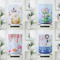 Korean cartoon water dispenser cover dust cover Elastic fabric water dispenser cover Water dispenser bucket cover Household bucket cover