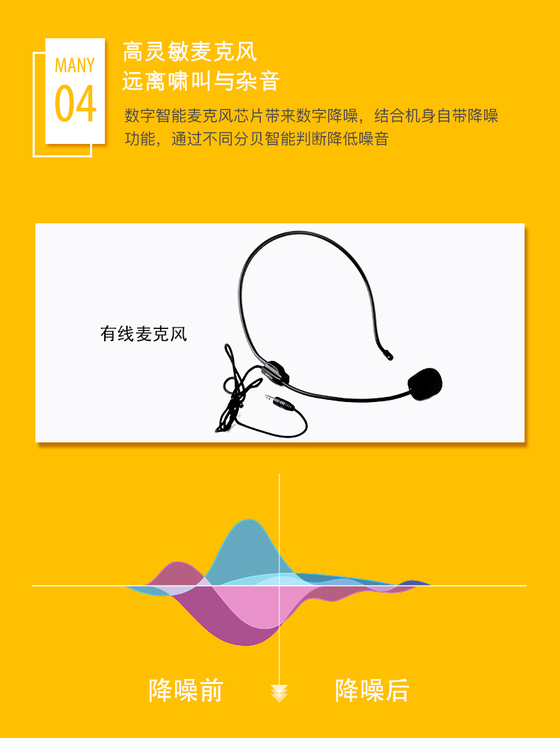 Giáo viên APORO T9 giảng bài qua loa, thẻ công suất cao, vòng ghi âm, loa nhỏ - Trình phát TV thông minh củ phát wifi di đông