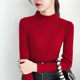 Autumn and winter pullover inner tight turtleneck sweater women's long-sleeved knitted bottoming shirt short slim tops women's all-match