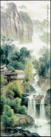Tô Châu thêu phong cảnh mới bắt đầu DIY kit - Trung Quốc Xia hình ảnh của màn hình 35 * 93 thêu vẽ lối vào phòng khách - Bộ dụng cụ thêu khung tranh thêu