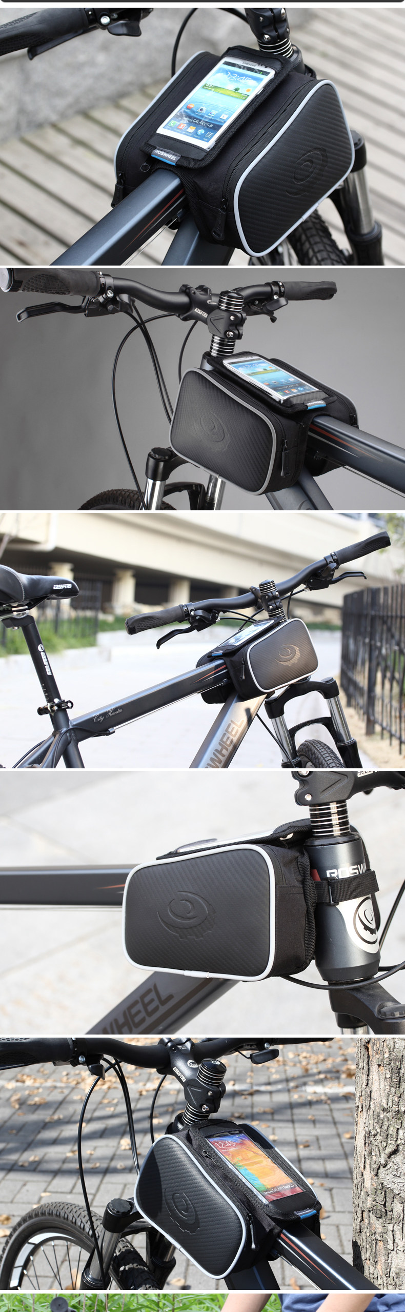 Sacoche pour vélo mixte ROSWHEEL - Ref 2219996 Image 21