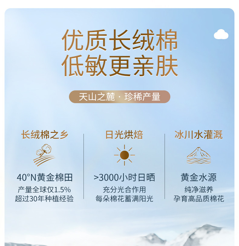 安享好物 安享B级卫生巾-七度空间天山绒棉 250卫生巾 国标 