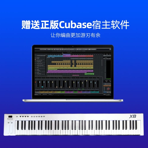 [Double 12 -For -Time 90 % от Spike] x8 MIDI -клавиатура Профессиональная клавиша клавиши прочность клавиатуры клавиш