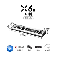 X6 III (педаль + сумка для фортепиано + подлинное программное обеспечение Cubase)