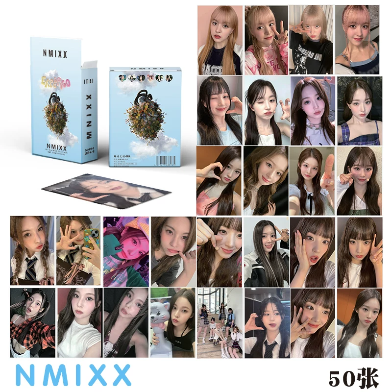 IVE (G) I-DLE AESPA Park Cai Ying Xiao Zhan Yu Shuxin TWICE Laser Card Flash Card Lomo Card