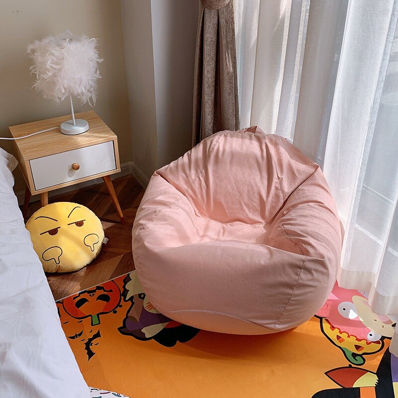 Sloth sofa Sofa Bean Bag Small House Tatami Single Deck Chair Balcony Casual Little Sofa Bedroom Women's Net Red Chair