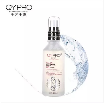 QYPRO one thousand art cleaning face gel gentle deep cleaning gel ti bright complexion shrink pores shunned net overdraft