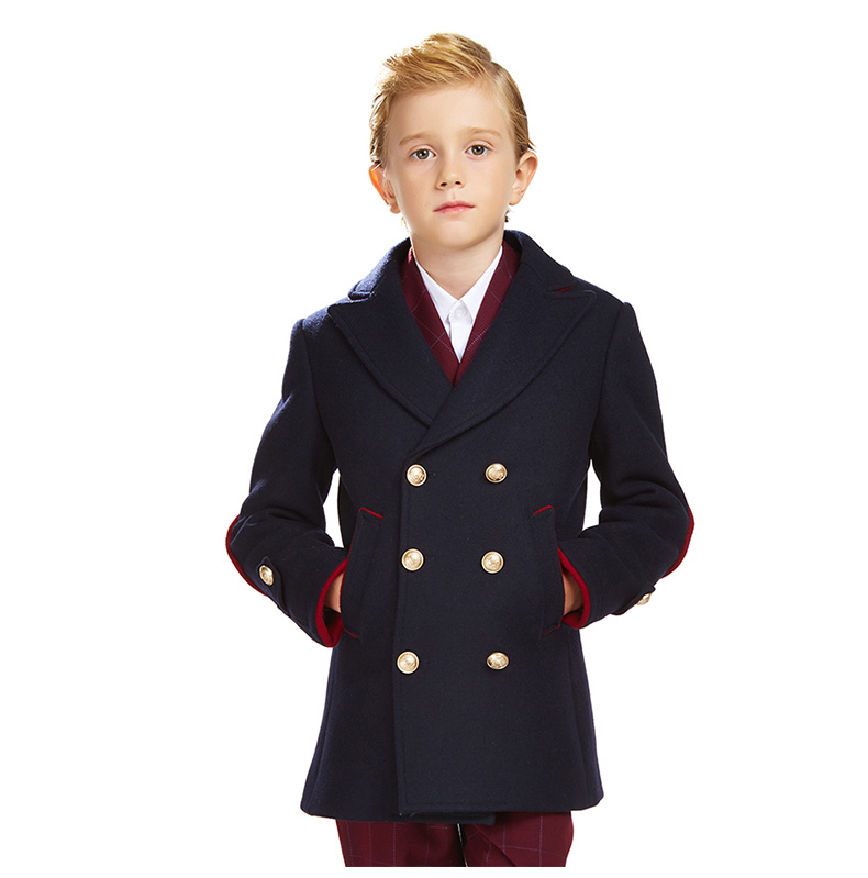 Manteau pour garcon ELPA en laine - Ref 2161245 Image 33