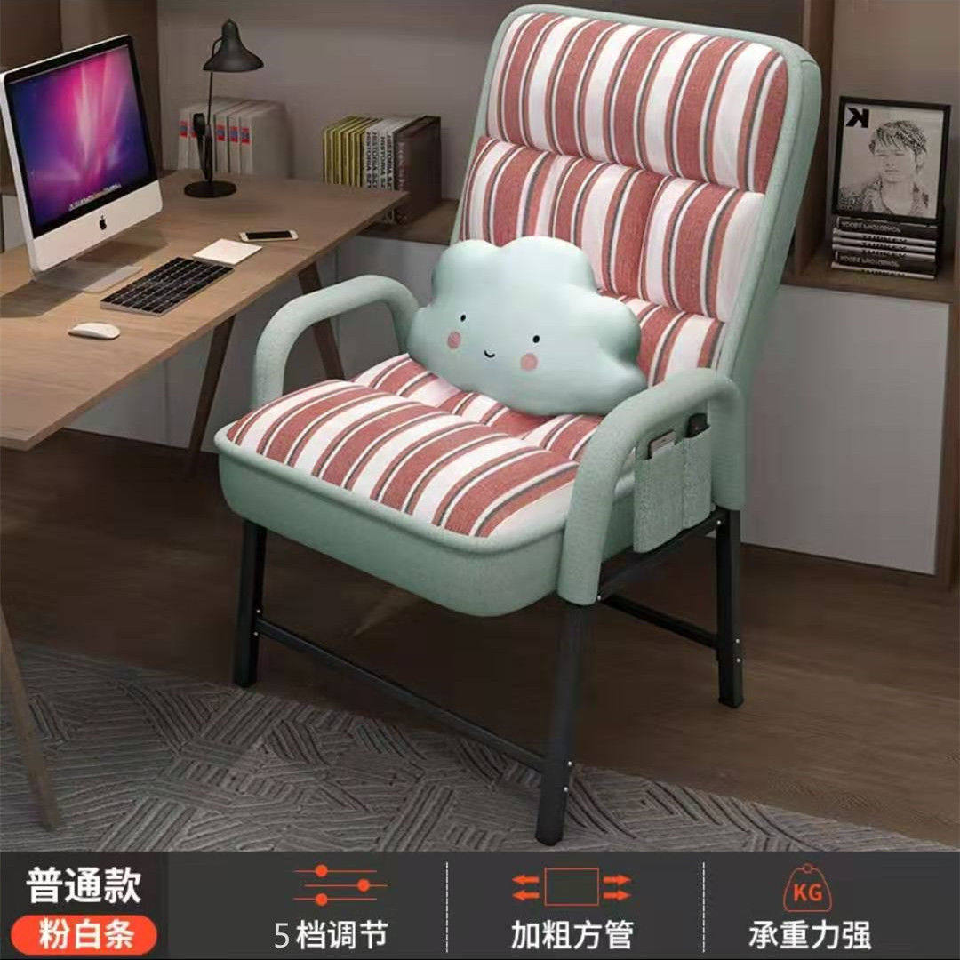 Student homework special chair juvenile anti-hunchback chair dormitory student backrest chair junior high school student learning stool