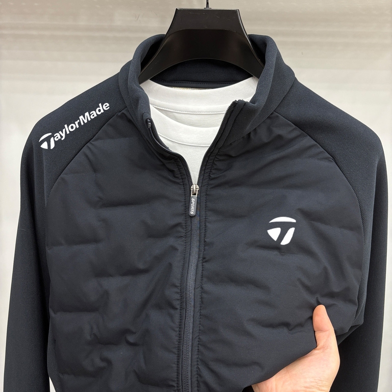 Taylormade Taylormade Golf Jacket Stand Collar Men's Outdoor Sports Casual Full-Zip Cardigan