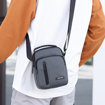 Multifunctional summer mini mens small backpack portable shoulder shoulder bag change mobile phone nylon men bag anti-splashing water