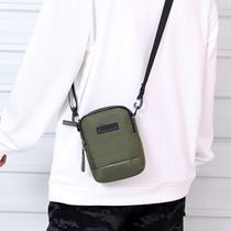 Summer men mini backpack change mobile phone bag nylon men bag wear belt running bag casual shoulder shoulder bag