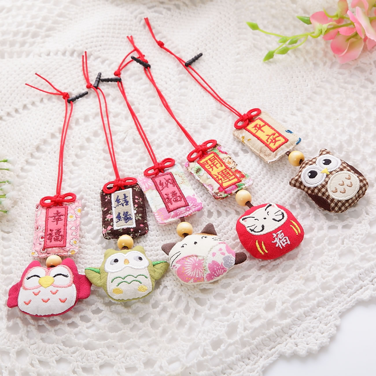 Clear Kyoro Cat Japanese Defence Taulet Cute Female Student Room Hanging Car Accessories 221375