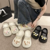 Обувь, пляжные сандалии на платформе, летние тапочки, пляжный стиль