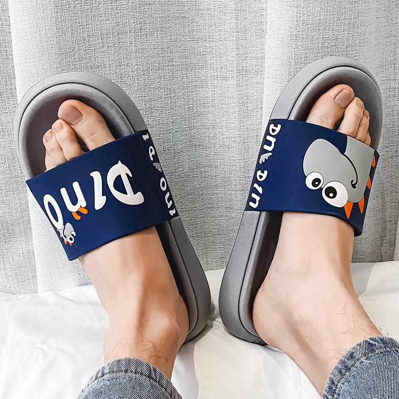 Stompers Slippers Boy Tide Summer Outdoor Residence Home Non-slip Sports Summer Home Men Cool Slippers