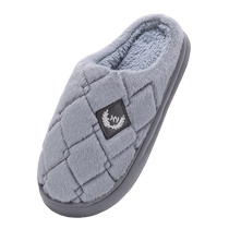 Large size cotton slippers for men winter 2024 new 46 indoor 48 home 50 thick bottom toe slippers mens autumn and winter