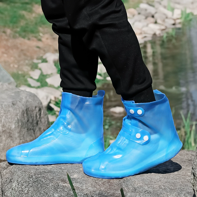 giày mưa trong suốt bao gồm mưa không thấm nước vật nữ giày trượt overshoes bộ cầm tay bao gồm giày nước trẻ em nam Tall 