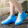 Cô gái và chàng trai mưa bao gồm giày giày dày chống ẩm trẻ em người lớn silicone giày nước trong suốt chống trượt giày bốt trẻ