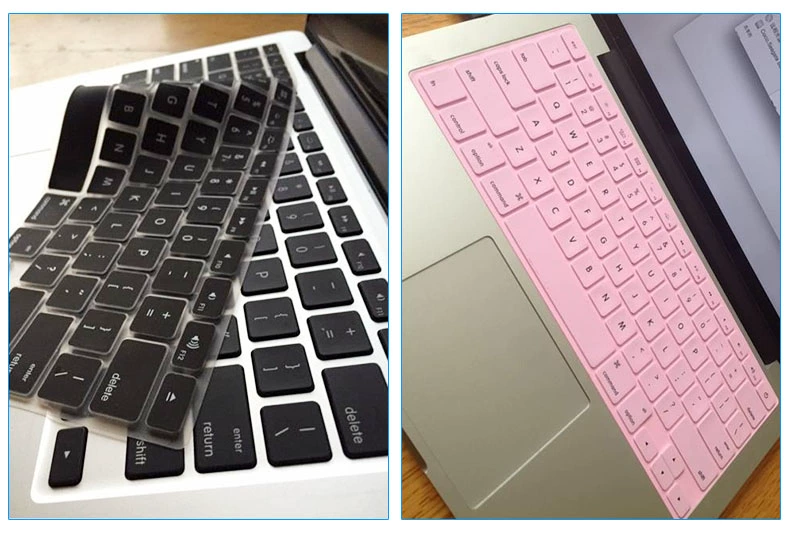 Apple MacBook Air 13.3 inch Air-A1466 / A1304 / A1369 Pro-A1278 / A1425 / A1502 màu trắng A1181 A1342 bàn phím màng chống bụi - Phụ kiện máy tính xách tay
