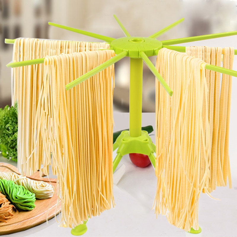 Food grade folding hanging noodle rack storage hanging surface rack household kitchen artifact drying surface rack awakening surface drying surface shelf