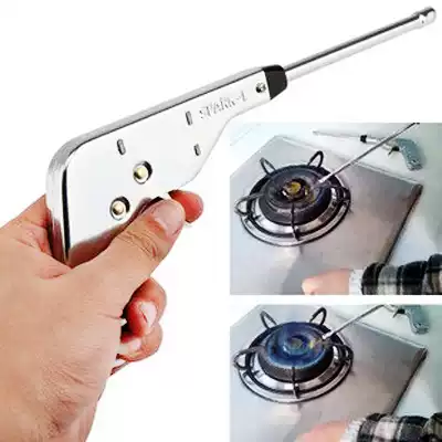 Kitchen electronic pulse igniter gas stove ignition gun barbecue ignition gas lengthened lighter firearm