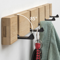 Hanging wall rack strong adhesive clothes hook creative non-perforated wall door rear clothes adhesive hook