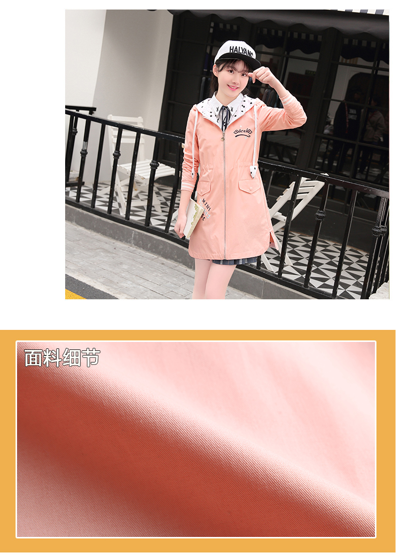 Trench pour femme en Coton - Ref 3227898 Image 10