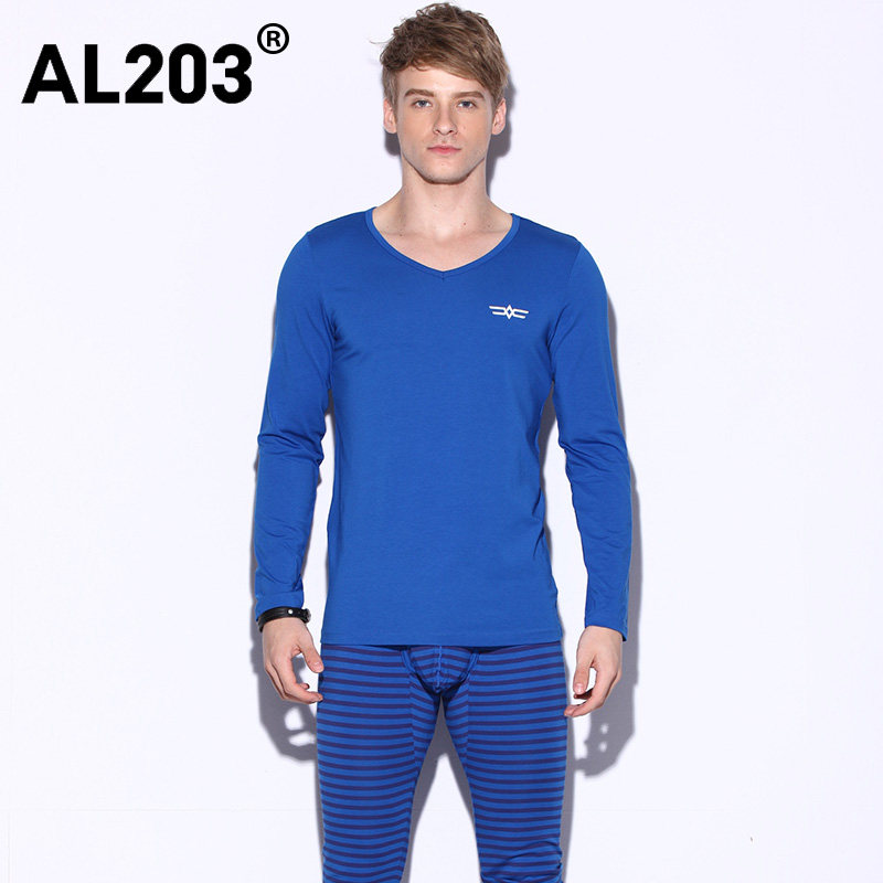 AL203 薄款保暖内衣秋衣秋裤套装 天猫优惠券折后￥19.9包邮（￥74.9-55）男、女多色可选