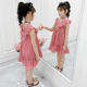 Cô gái mùa hè váy 2020 công chúa mới váy lưới mỏng xu hướng thời trang Hàn Quốc phiên bản của quần áo trẻ em.