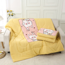 Pillow quilt dual-purpose cartoon cushion nap pillow summer cool quilt car air conditioning by car folding pillow two-in-one