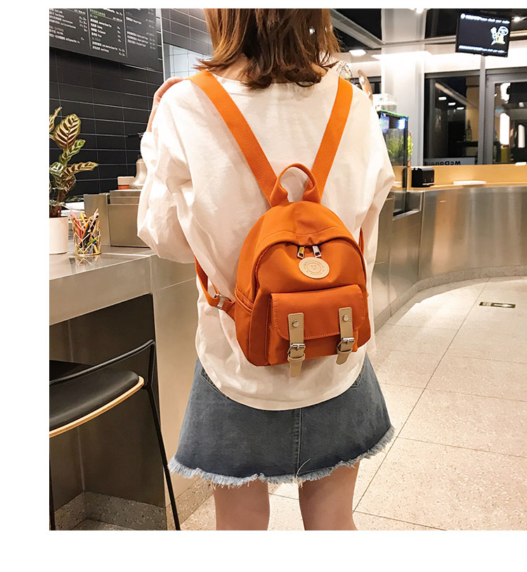 Ba lô siêu lửa nữ 2019 thời trang mới mini ba lô giản dị hoang dã in túi gió sinh viên - Ba lô các mẫu balo đẹp cho nữ