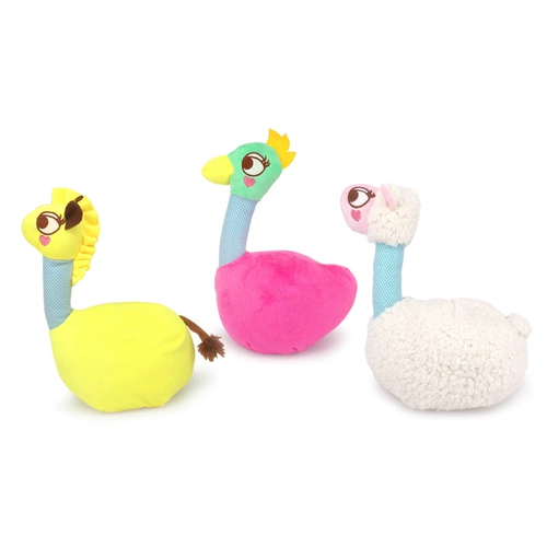 派滋露 Собака игрушка громкие бумажные зубы красочные плюшевые звуковые щенки и собаки и собаки с укусом щенки взаимодействие