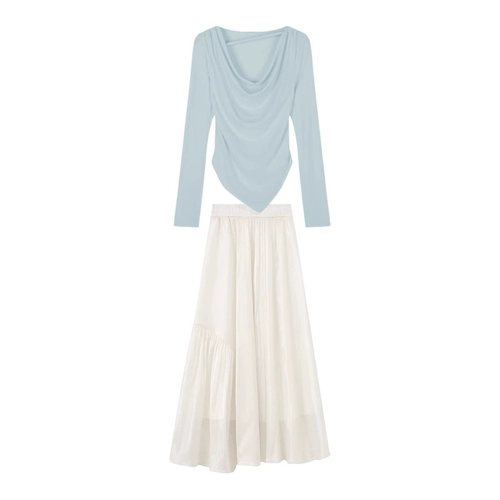 Женская одежда ранней весной 2025 года, новые платья в чайном стиле для женщин осенью и зимой, наряды в корейском стиле для маленьких людей