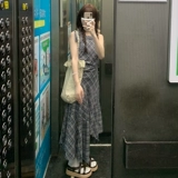 Летний жилет без рукавов, асимметричная длинная юбка, подходит для подростков, изысканный стиль