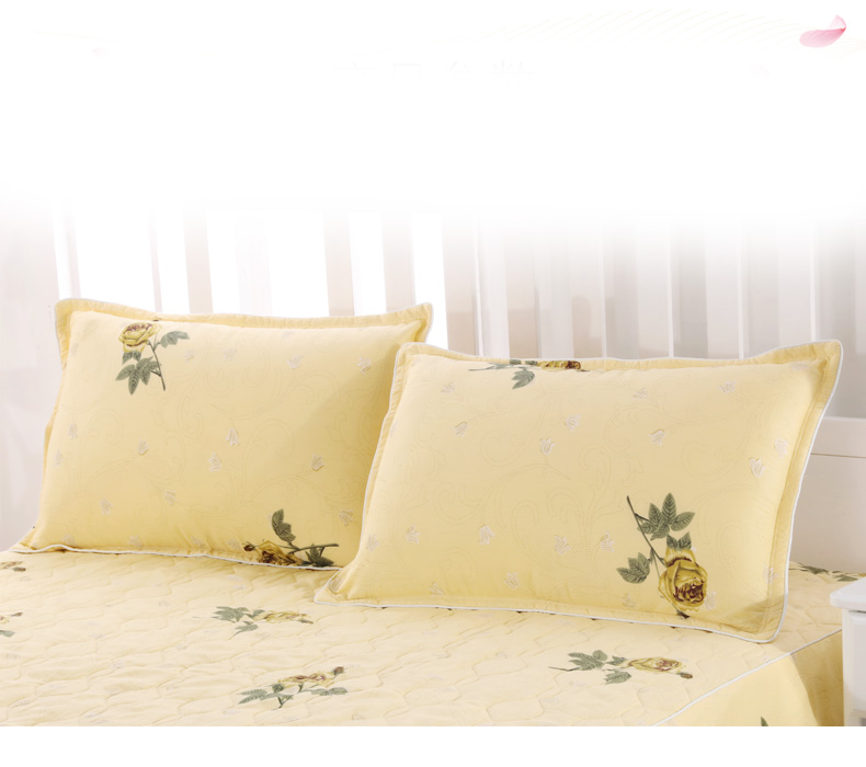 Vỏ gối bằng vải bông cotton gối bông có khóa kéo dày, vỏ gối bằng vải cotton đơn / bọc một cặp 74 * 48cm gối kim đan
