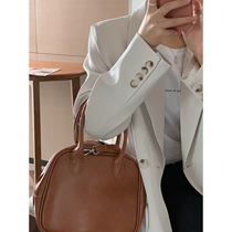 Suit jacket female 2021 spring new Korean version of loose little senior fried street white suit jacket