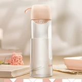 Supor BB Cup Cup Cup Corean свежие и милые студенты мужского и женского пола не случайно чашка пластиковая чашка утечка чая Портативные дети