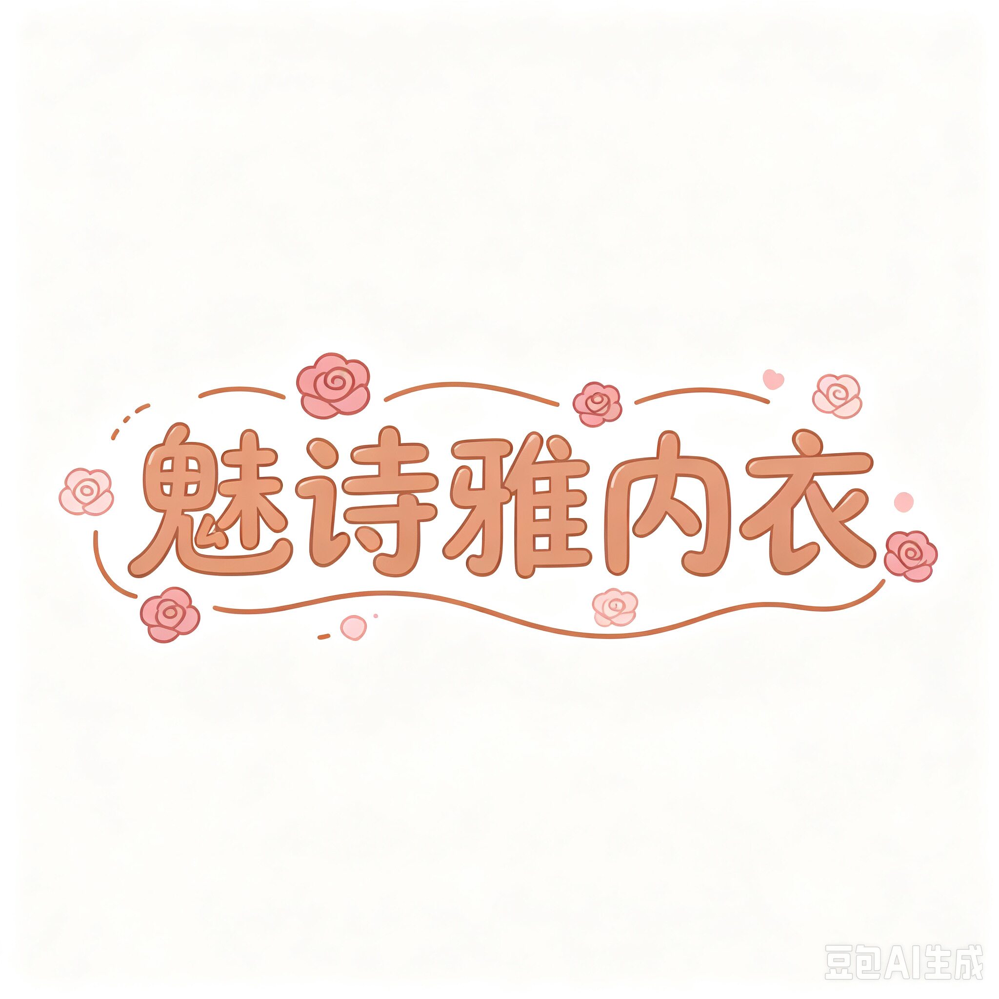 魅诗雅内衣店的LOGO
