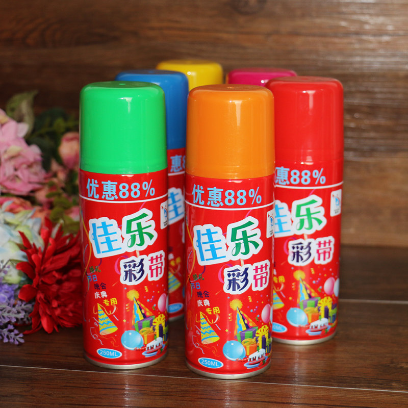 Wedding Supplies Wedding Birthday Party Christmas Ceremony Wedding Color SprayEr Spray Ribbon Ribbon Festival Snow Spray Cane