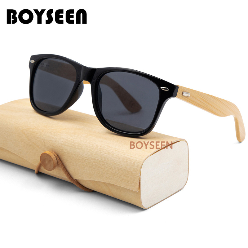 Japanese Handmade Bamboo and Wood Leg Sunglasses, Cool Summer Square Sunglasses, Can Be Fitted with Prescription Lenses, Driving Uv Protection