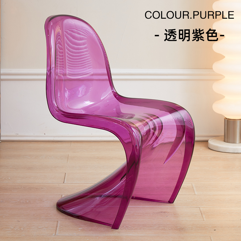 Transparent purple [enhanced version can bear 500 pounds]