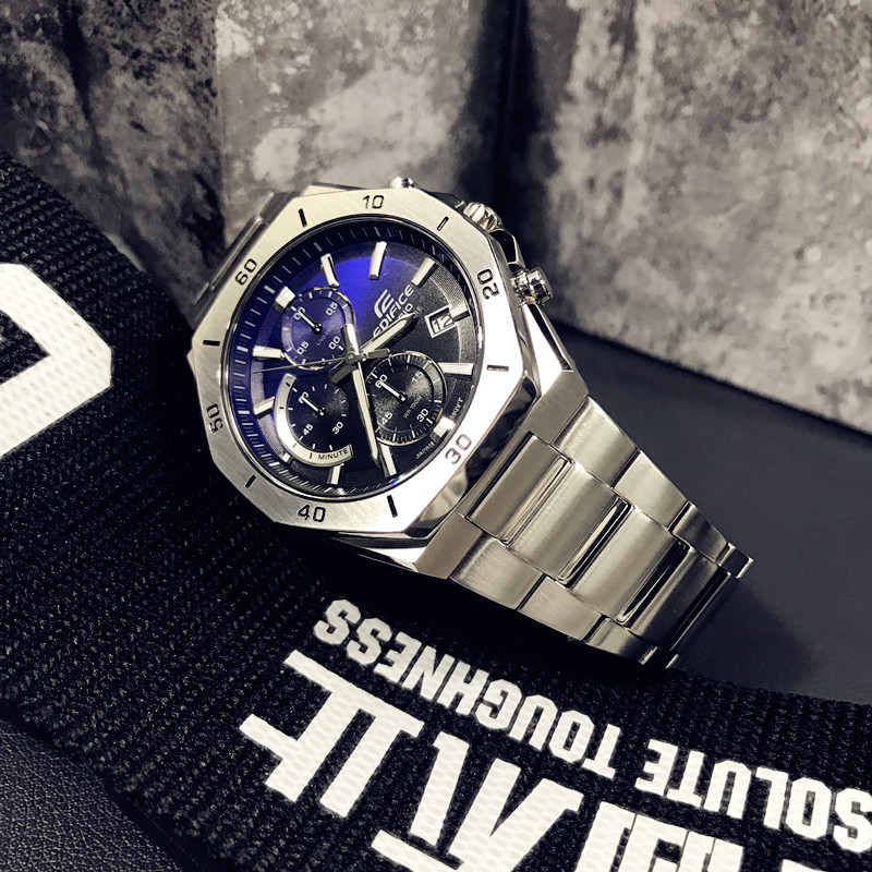 Casio Watch Men's Edifice Metal Farmhouse Oak Sapphire Fashion Business Waterproof Efb-680
