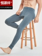 Pre-sale Hengyuanxiang quần mùa thu nam cotton cotton quần mỏng phần cotton ấm quần quần quần legging 2