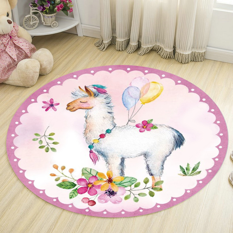 Thông tư phòng khách bàn cà phê phòng ngủ thảm Bắc Âu tối giản hiện đại phòng trẻ em xoay ghế máy tính thảm giỏ - Thảm thảm trải sàn