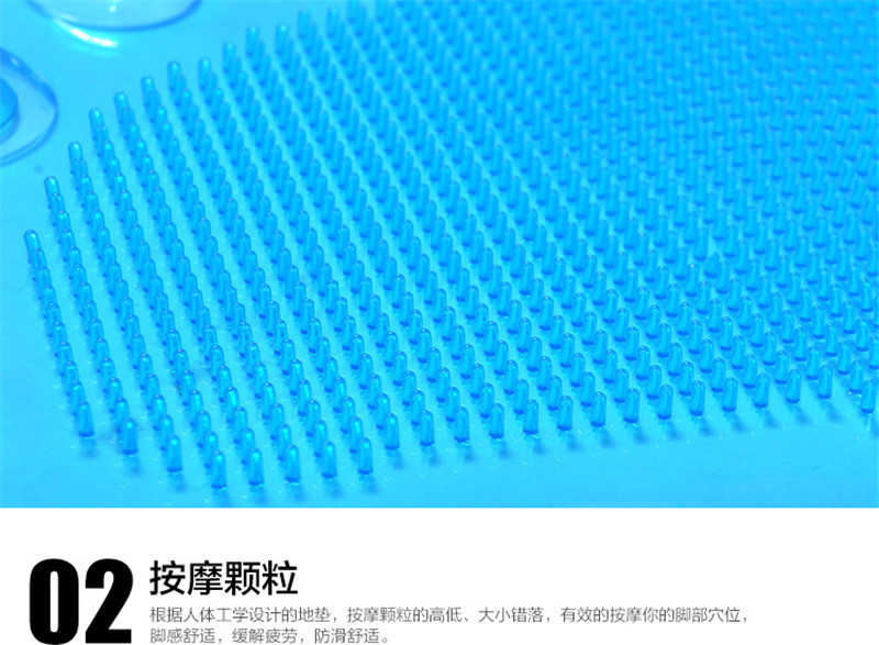 Phòng tắm mat tắm vòi sen lớn với cốc hút massage massage nhà vệ sinh khoảng thời gian không thấm nước mat - Thảm sàn miếng xốp lót sàn cho bé