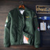 Áo khoác cotton nam bóng chày áo khoác bomber áo khoác cotton nam thanh niên phiên bản Hàn Quốc của mùa đông tự học áo khoác cotton áo khoác thủy triều - Bông áo phao lông vũ Bông