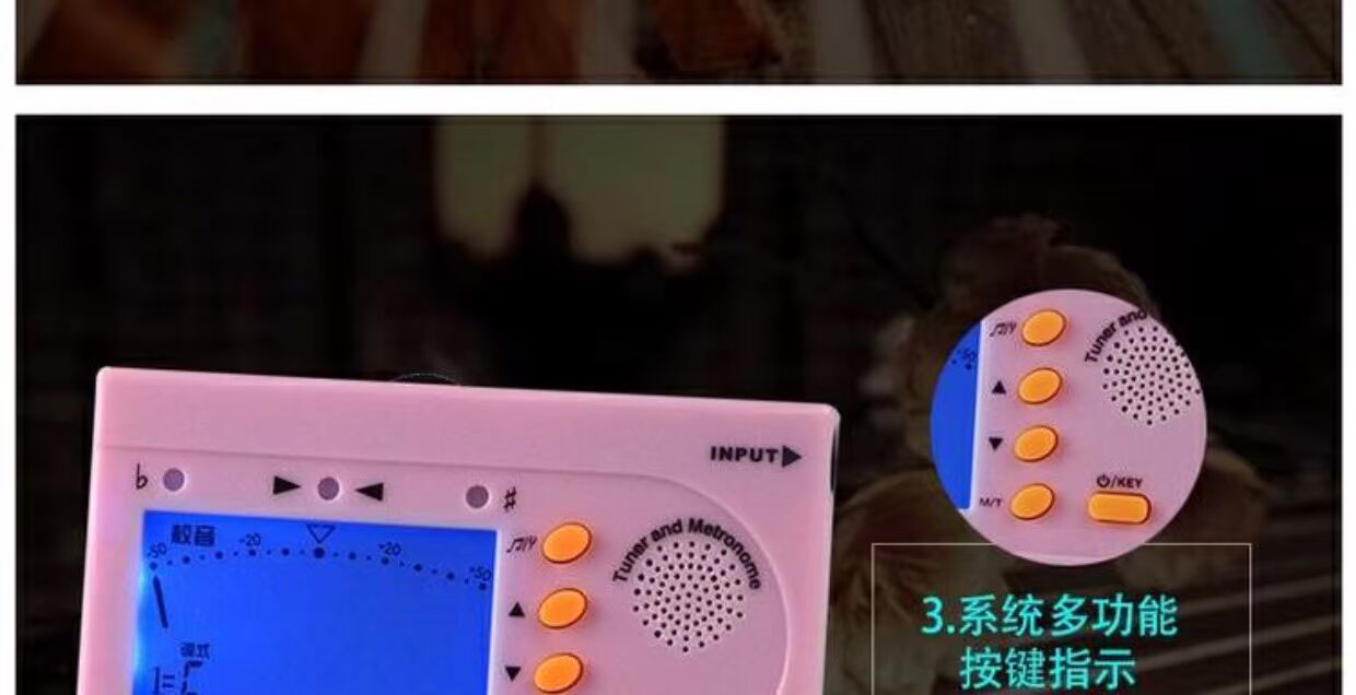 Ino Guzheng Tuner 09GZ Guzheng Tuner Metronome Tuner National Nhạc cụ Capo guitar classic